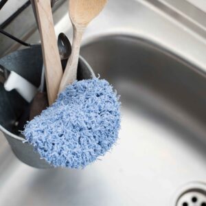 Reusable dish scrubbies